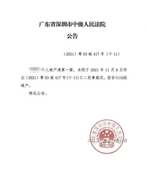 深圳單親媽媽成全國(guó)首個(gè)破產(chǎn)人怎么回事？破產(chǎn)人是什么意思