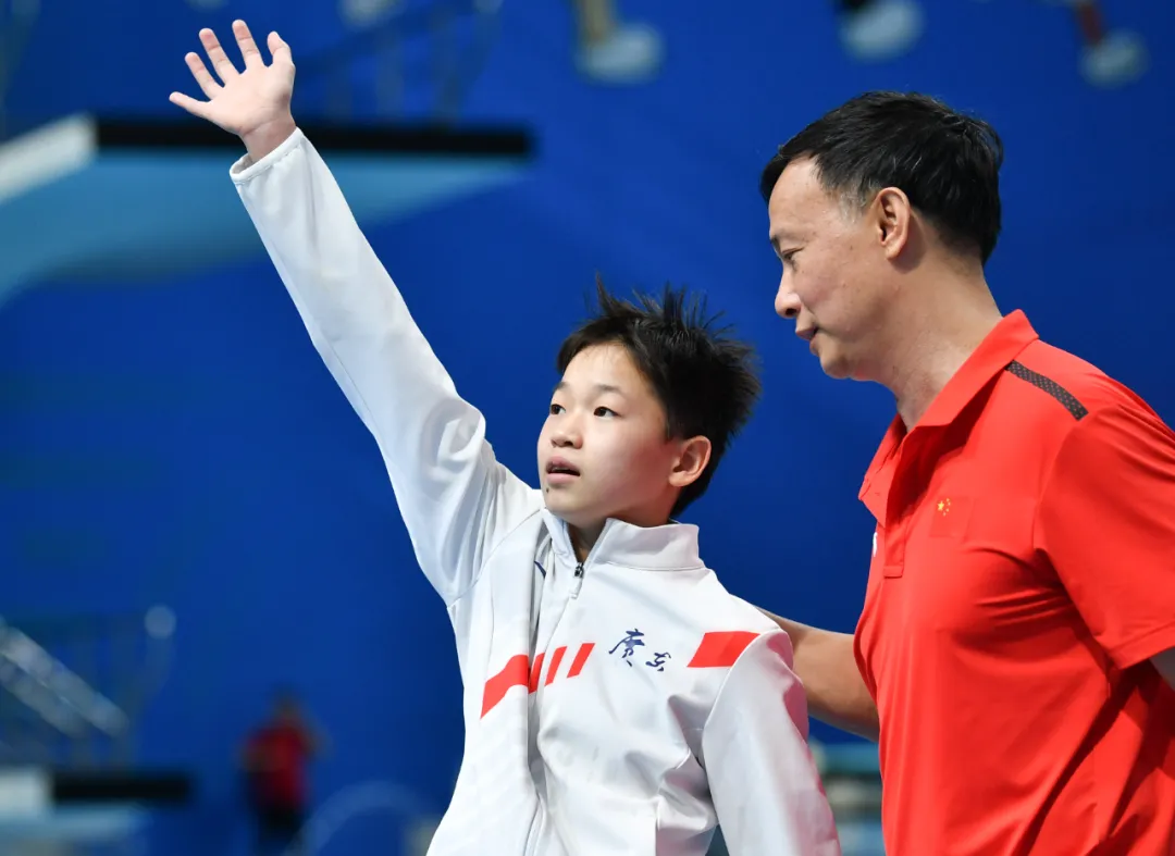 祝賀!全紅嬋10米臺摘金 祝賀!全紅嬋10米臺摘金